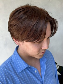 インク(inc) メンズマッシュセンターパート刈り上げ