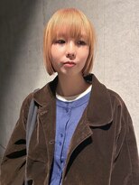 キャロルガーデンズ ボコカ 表参道(Carroll Gardens bococa)&nbsp;【maru】ミルクティーベージュ_ボブ_ワイドバング