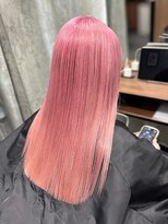 オルズ 渋谷(ALLZ) 日本一傷まないブリーチカラー■ハイトーンペールピンク