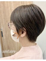ヘアサロン アンフェール(Hair Salon Amfaire)&nbsp;【shimizu】丸みのあるショートStyle
