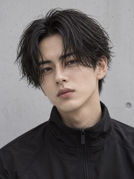 ハレ ヘアサロン(Hale hair salon) Haleニュアンスパーマダウンバングニュアンスウルフアップバング