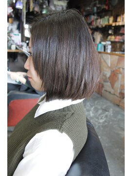 オーバーキャプテンネイキッド(OVER CAPTAIN NAKED) 秋のモーブ＊ラウンドボブ