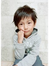 キッズ☆男の子☆束感ショート