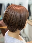 前下がりショートボブ