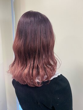 トニーアンドガイ 青山店(TONI & GUY) バレイヤージュカラー×ミディアム