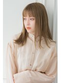 ベージュカラー×ミルクティー