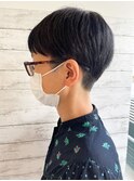 ツーブロベリーショート