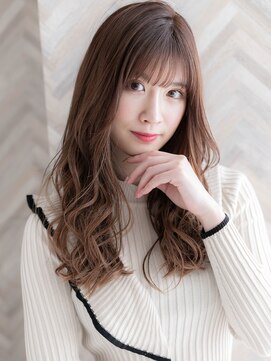 ローマ ギンザ(ROMA Ginza) 【ROMA銀座】ナチュラルピンクベージュ／大人可愛い無造作カール