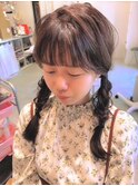 お出かけヘア