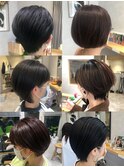 元住吉美容室/30代40代50代の色んなショートスタイル