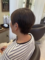 コアフィールフィス(COIFFURE fils)&nbsp;《見附　今町》すっきりショート　ナチュラルカラー