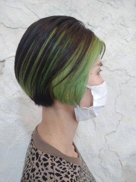 アルピナ 上小塙店(alpina) シースルーインナーカラー