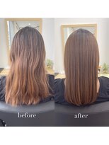 リアン(Lien)&nbsp;『髪質改善』ストレートエステ（縮毛矯正）（リタッチ可）