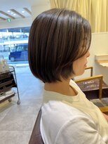 ブレンドバイハピネス(Blend by happiness)&nbsp;ショートボブ×髪質改善×アッシュベージュ