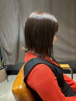 クルニエ(crenier)&nbsp;オリーブブラウン/パッツリボブ