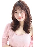 ピンクブラウン/レイヤー/エアリーロング/20代30代40代