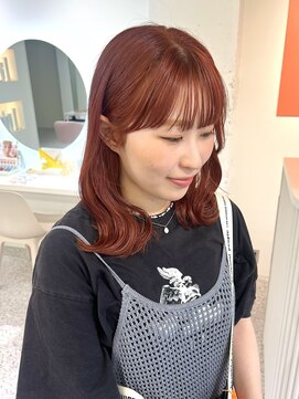 シエル 一社(cher) ダブルカラー必須！夏秋ピンクオレンジ◎