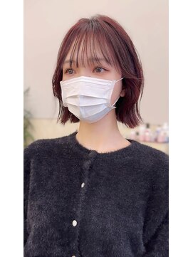 サンド 鹿児島中央(sand) ボブ/韓国ボブ/タッセルボブ/くびれボブ/似合わせカット]