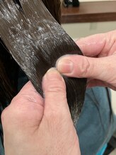 髪のごわつきを取り除きしなやかな理想の髪質に◎