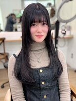 ネオリーブ クーロ(Neolive curro)&nbsp;韓国前髪顔周り×姫カットレイヤー　美髪/イメチェン