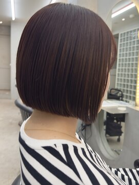 ロンドアベニール 北千住(Lond avenir) イメチェン外ハネボブ美髪ワイドバングレイヤーショート/