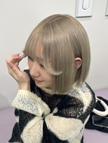 ジーナリア(Xena ria)&nbsp;《衣織》寒色ベージュ/ハイトーン/顔周り