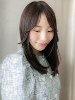 モッズヘア 上尾西口店(mod's hair) くすみカラー姫カット艶感エアーストレートロングY上尾20代30代
