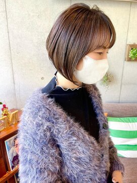 エム インターナショナル 春日部本店(EMU international) 大人可愛い前下がりボブ