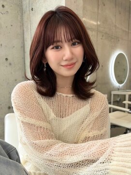 フォンズ(FONS) ピンクブラウン　ピンクカラー　ピンクベージュ