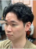 アップバング/ツーブロックマッシュ<理容室>[メンズ/相模大野]