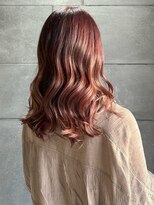 ディスコネクト(DISCO-N-NECT)&nbsp;オレンジブラウン ブリーチカラー 艶髪 髪質改善 暖色カラー