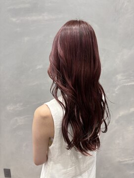 ナンバー 大分中央町店(N°) 【ダブルカラー】で叶えるツヤ感【レッドバイオレット】