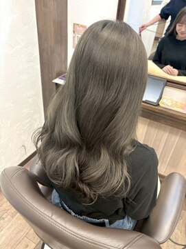 アミリー ひたち野うしく店(Amily) ハイライトバレイヤージュダブルカラーケアブリーチ20代30代