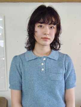 ルクバト(RUKBAT) medium / perm / dark purple