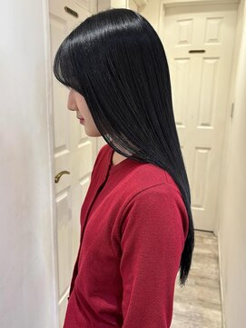 sins髪質改善ストレート/暗髪/MIYU