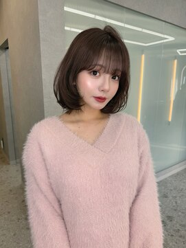 リッカ(LICCA) 【柿本真優】ボブレイヤー/ボブカット/ブラウンカラー