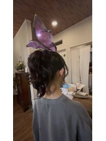 クルールえみ(couleur) 長さだしポニー