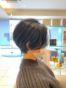 モードケイズエミュー(MODE K's eau) 30代40代大人可愛い丸みショートボブ似合わせ小顔カット摂津本山