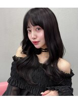 ボタン シブヤ(VOTAN SHIBUYA)&nbsp;ラベンダー/韓国ヘア/渋谷/レイヤー/顔まわり