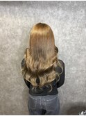 【NAKAJI】アッシュブラウンエクステ