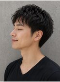 メンズ 刈上げショート アクティブショートメンズパーマ
