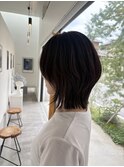 レイヤーボブスタイル