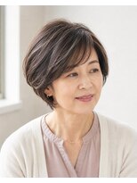 ウィールール 札幌店(WE RULE)&nbsp;50代60代 大人ショート 白髪ぼかしで上品に