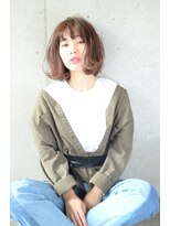 メアモーイ(MEER MOOI) 【MEER MOOI×SHUN】~ラフウェーブbob×グレーアッシュ