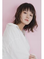 ルカ(Luca) おとなかわいいミディボブパーマ/10代・20代・30代・40代◎