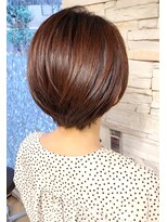 ミッシェル アフロート(michelle afloat)&nbsp;20代30代40代50代小顔ラウンドCカーブ×キュートショート