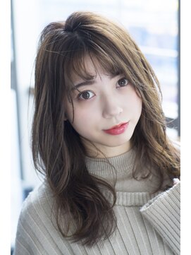 エアー 福岡(AIR) 【air-FUKUOKA】大人かわいい鎖骨セミディ