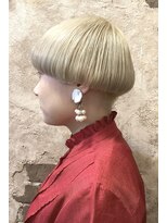 マギーヘア(magiy hair)&nbsp;マッシュホワイトカラー［magiyhair西部笑］