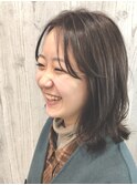 愛されミディアムヘア