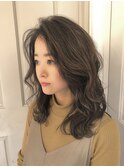20.30.40代◎ネオウルフのセミロング Lond avenir 本田